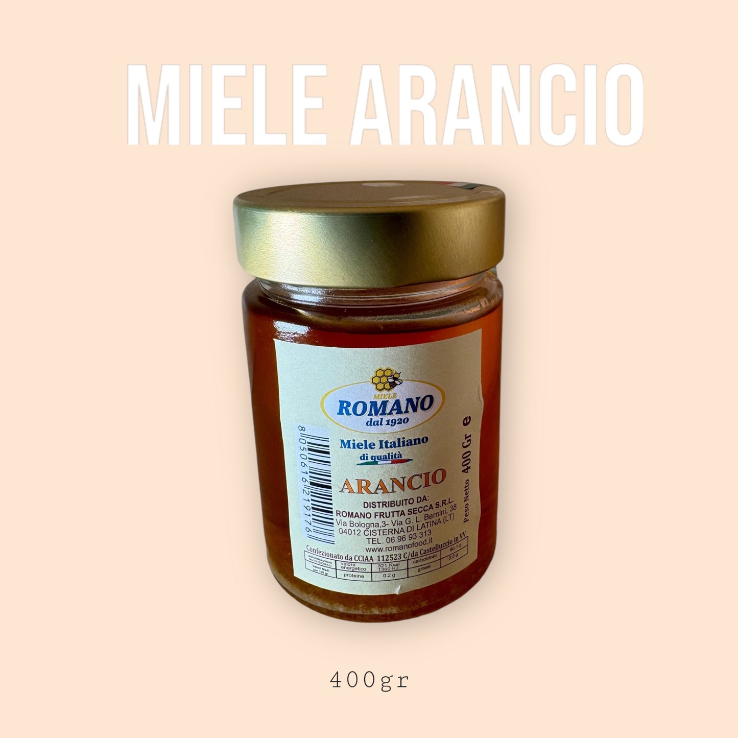Miele Arancio 400gr