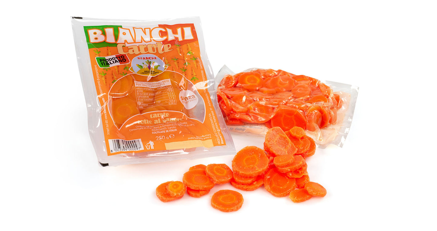 Carote al Vapore 250gr