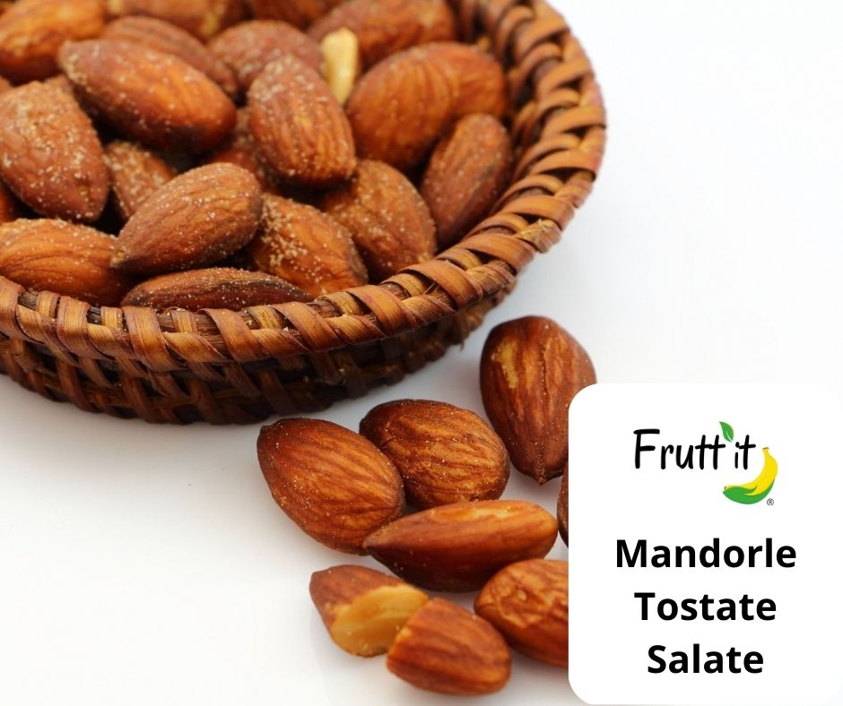 Mandorle Tostate salate 200gr