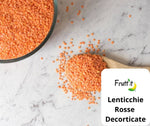 lenticchie rosse decorticate