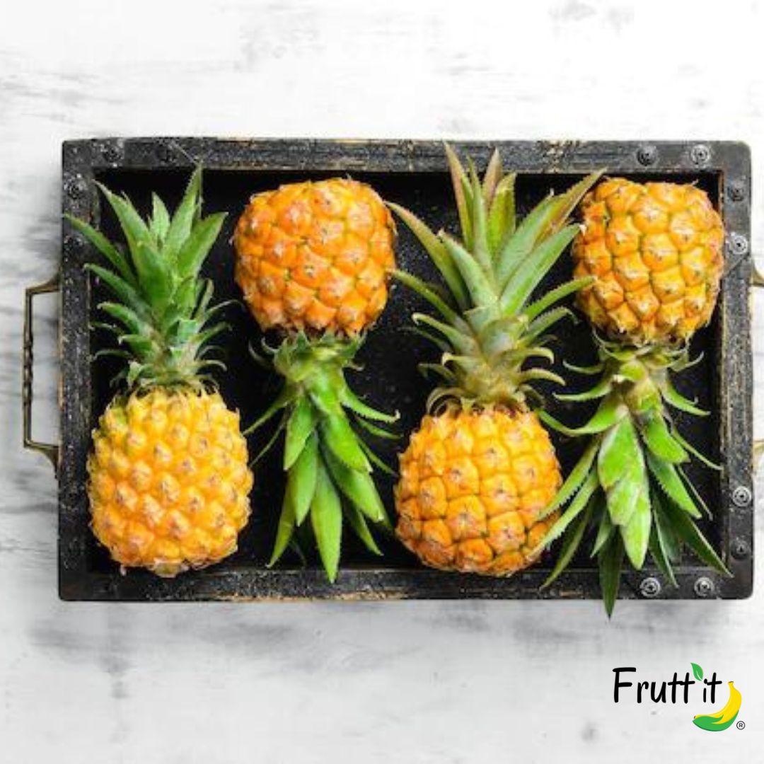 Baby pineapple (1 box) 4 fruits